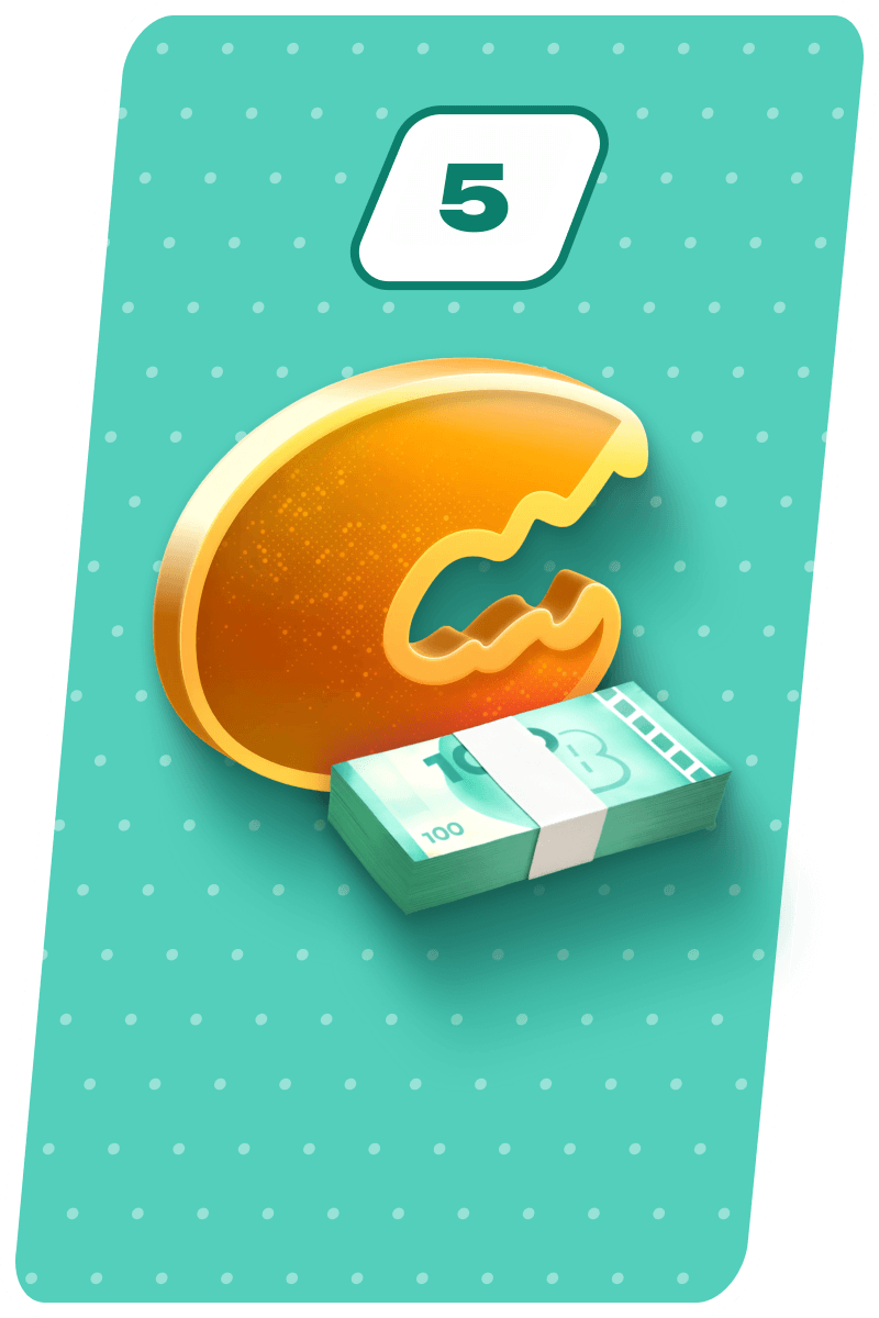 Play Cash Crab 5 times