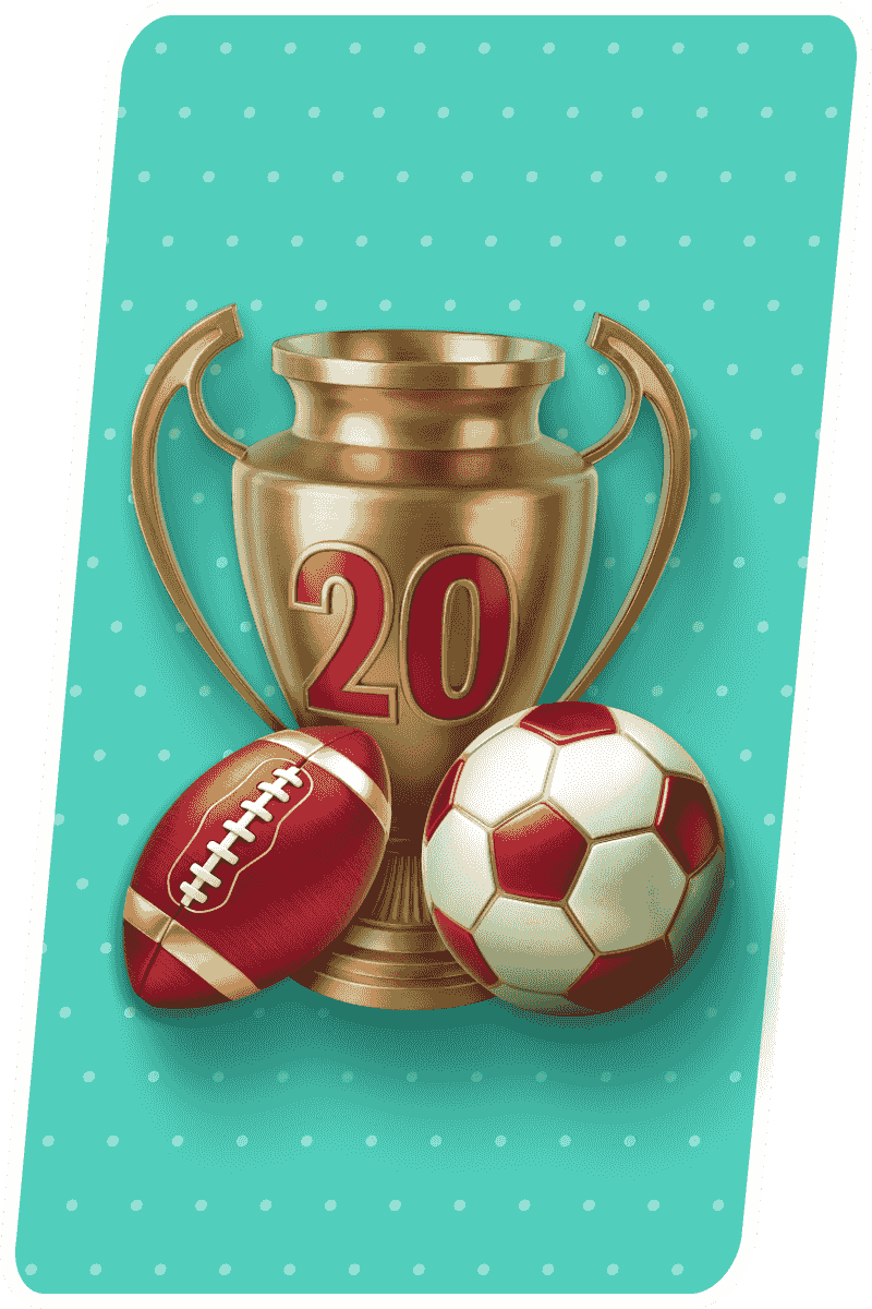 Vyhrajte 20 sportovních sázek