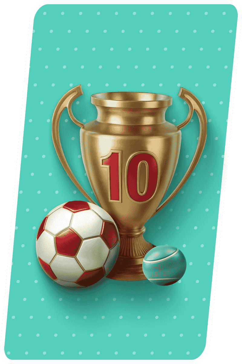 Vyhrajte 10 sportovních sázek